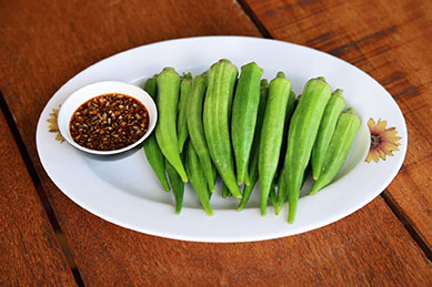 boiled-okra